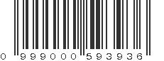 UPC 999000593936