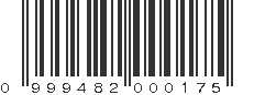 UPC 999482000175