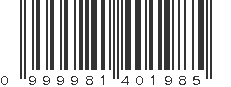 UPC 999981401985