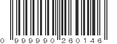 UPC 999990260146