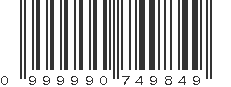 UPC 999990749849