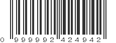 UPC 999992424942