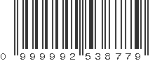 UPC 999992538779