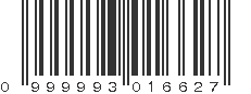 UPC 999993016627