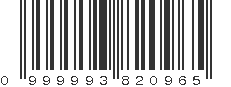 UPC 999993820965