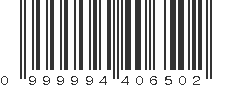 UPC 999994406502