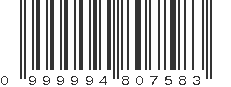 UPC 999994807583