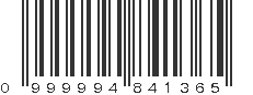 UPC 999994841365