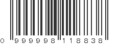 UPC 999998118838