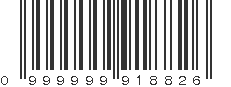 UPC 999999918826