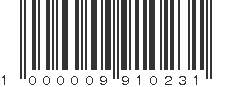 EAN 1000009910231