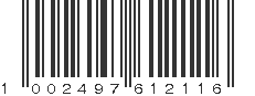 EAN 1002497612116