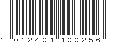 EAN 1012404403256