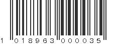 EAN 1018963000035