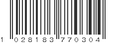 EAN 1028183770304