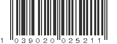 EAN 1039020025211