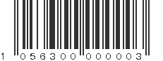 EAN 1056300000003