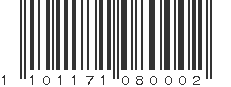 EAN 1101171080002