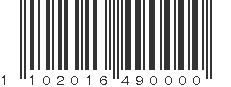 EAN 1102016490000