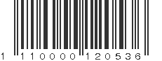 EAN 1110000120536