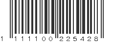 EAN 1111100225428