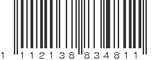 EAN 1112138834811