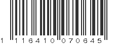 EAN 1116410070645