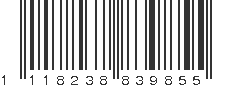 EAN 1118238839855