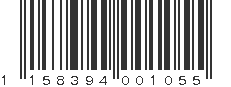 EAN 1158394001055