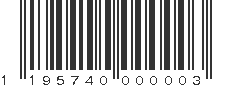 EAN 1195740000003