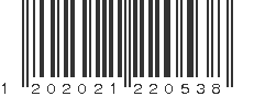 EAN 1202021220538