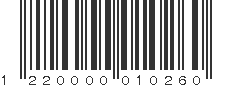 EAN 1220000010260
