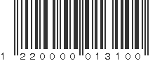 EAN 1220000013100