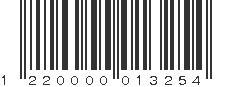 EAN 1220000013254