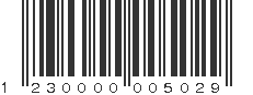 EAN 1230000005029
