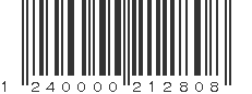 EAN 1240000212808