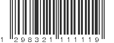 EAN 1298321111119