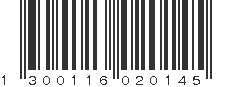 EAN 1300116020145