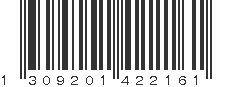 EAN 1309201422161