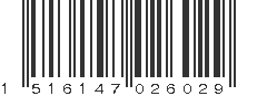 EAN 1516147026029