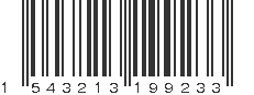 EAN 1543213199233