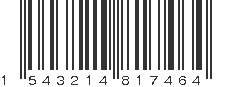 EAN 1543214817464