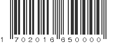 EAN 1702016650000
