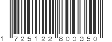 EAN 1725122800350