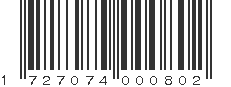 EAN 1727074000802