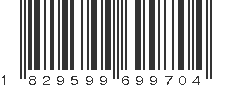 EAN 1829599699704