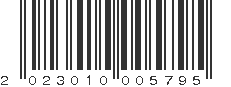 EAN 2023010005795