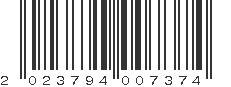 EAN 2023794007374
