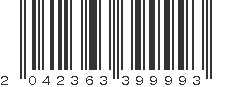 EAN 2042363399993