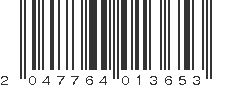 EAN 2047764013653